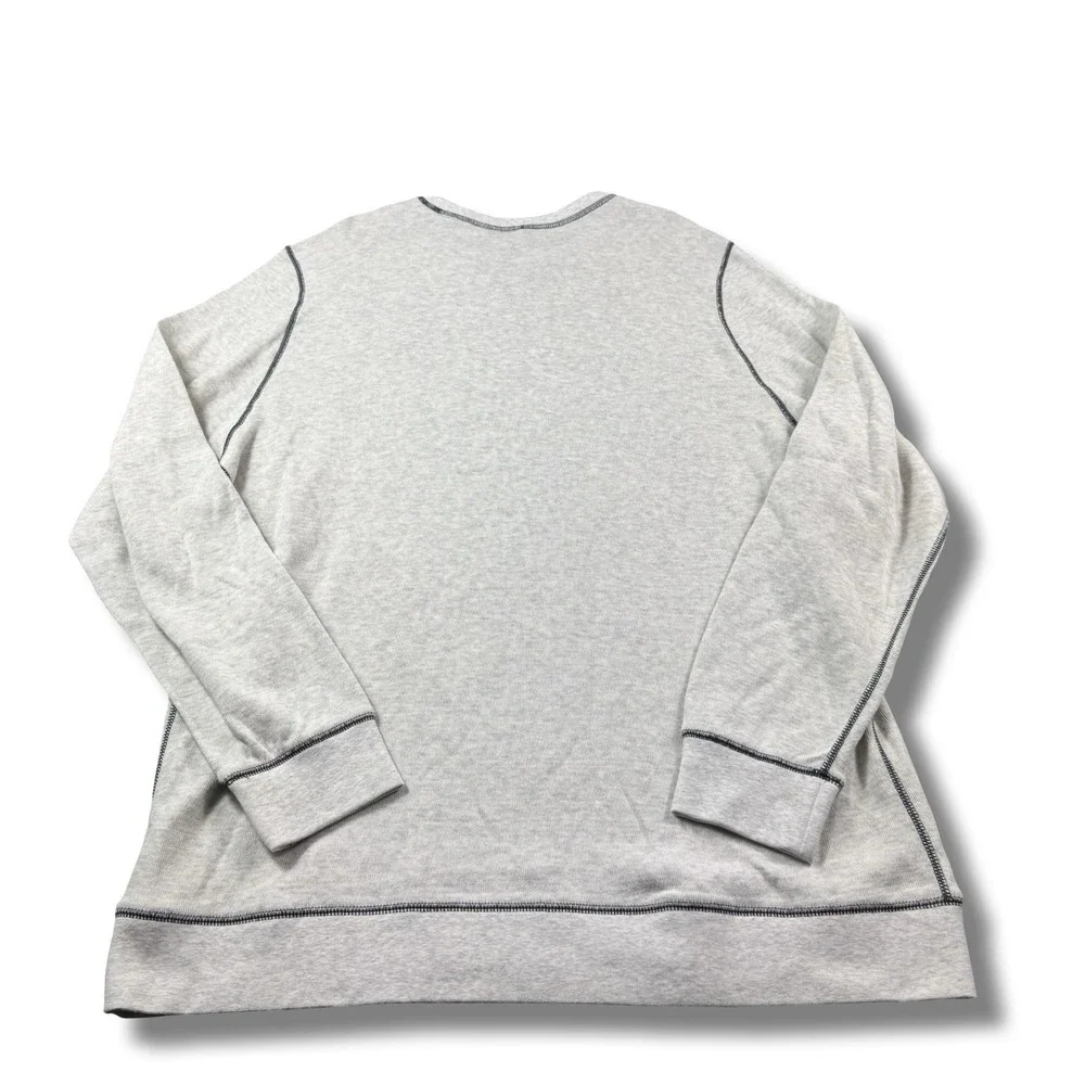 NWT 2015 Nike Golf Range Crewneck Sweatshirt Heather Birch Ivory Mens Size 2XL